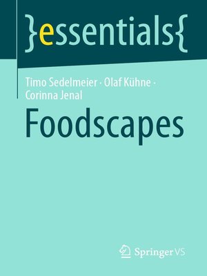 cover image of Foodscapes